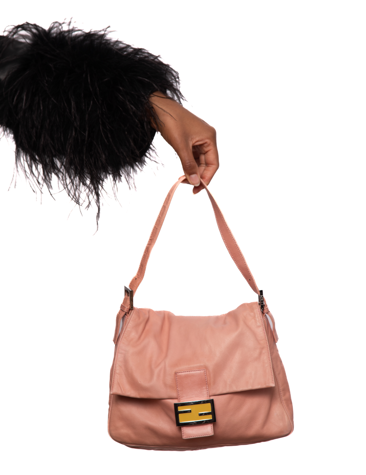 【送料&関税込】Fendi Leather Shoulder Bag Mamma Baguette La Leather - Canvas - 8BR001 – dct - Baguette - Fendi Mania Mon
